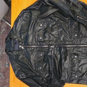 John Varvatos wax cotton jacket